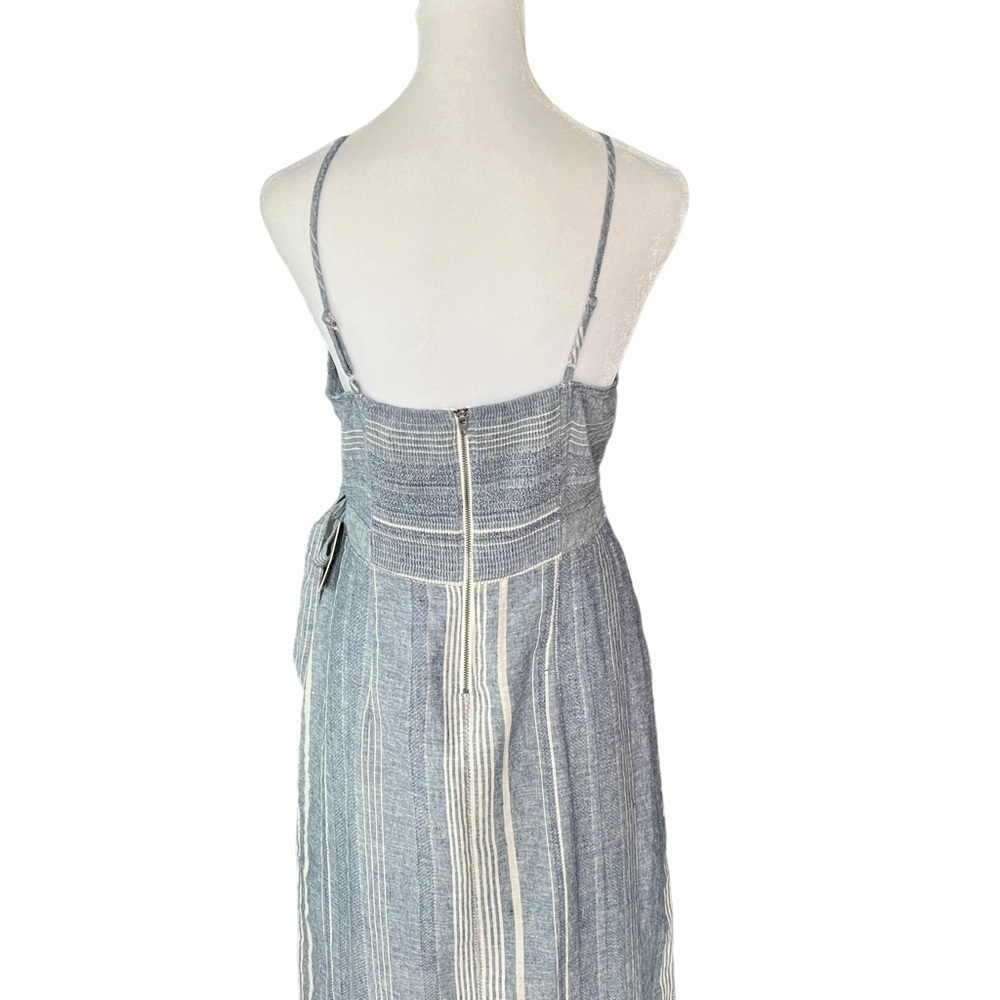 Express Blue and White Striped Mini Dress - Picture 6 of 8